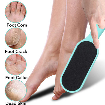 Foot Rasp Profession Διπλής Όψης Πεντικιούρ Foot Rasp File Cleaner Επωνύχια Πόδια Υγιεινή φροντίδα για σκληρό νεκρό δέρμα αφαίρεσης κάλων