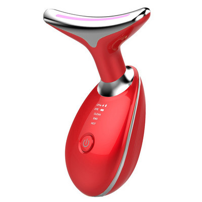 Dispozitiv de înfrumusețare a feței gâtului, terapie cu LED-uri fotonice, strângerea pielii, reduce bărbia dublă, antirid, îndepărtarea masajului de ridicare, instrumente de îngrijire a pielii