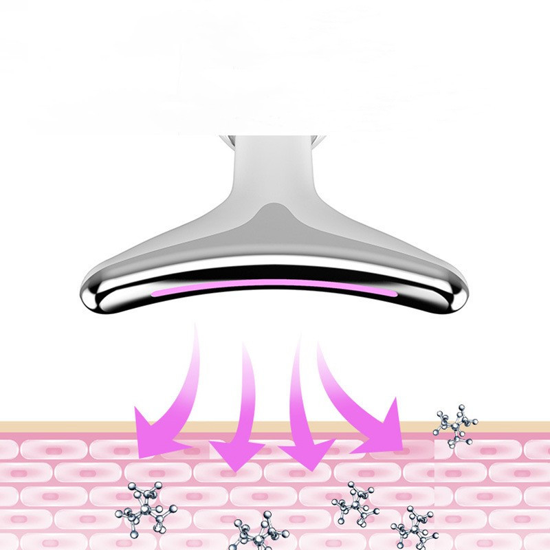 Dispozitiv de înfrumusețare a feței gâtului, terapie cu LED-uri fotonice, strângerea pielii, reduce bărbia dublă, antirid, îndepărtarea masajului de ridicare, instrumente de îngrijire a pielii