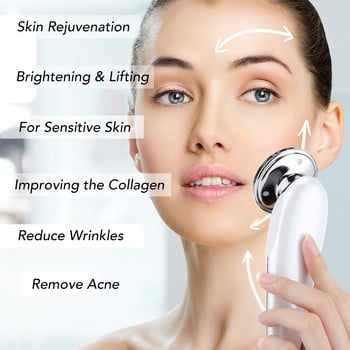 Συσκευές μασάζ προσώπου 7 σε 1 EMS RF Face Lift Devices Microcurrent Skin Rejuvenation Light Therapy Συσκευές ομορφιάς κατά της γήρανσης ρυτίδων