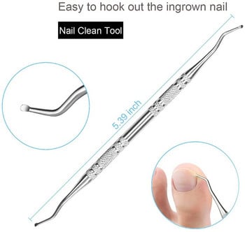 Επαγγελματικά εργαλεία πεντικιούρ Ingrown Tools Tools Kit Nail Care Ingrown Toenail Removal Correction Clippers Foot Care