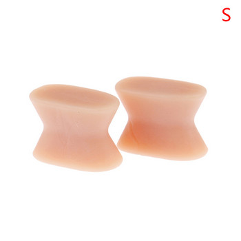 1 Pair Soft Silicone Gel Separator Toe For Bunion Corrective Hallux Valgus Thumb Overlaper Repair Orthotic Iighter Bone