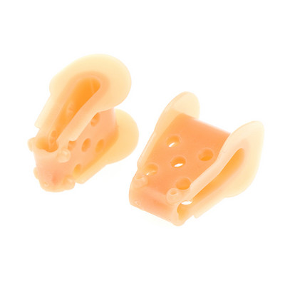 1 pár puha szilikon gél lábujjleválasztó a bunion korrekciós Hallux Valgus hüvelykujj átfedő javító csont orthotikus kiegyenesítőhöz