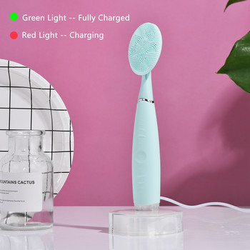 Electric Face Brush Cleanser Υπερήχων κραδασμών Facial Skin Care Remover Pore Cleaner Face Massage Tool Handheld