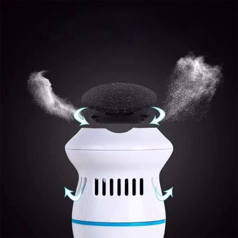 Elektrinis pėdų šlifuoklis Vakuuminis nuospaudų valiklis pėdų pedikiūrui Įkraunamos pėdų dildės Valymo priemonės kietai įtrūkusiai odai