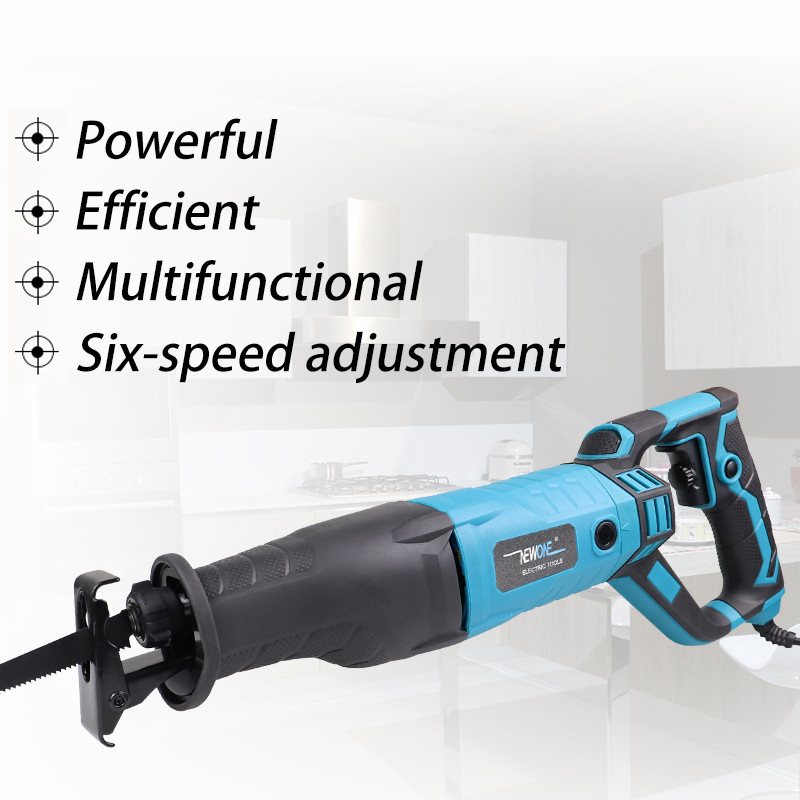 1050 W elektriniai stūmokliniai pjūklo įrankiai metalui medžiui pjauti elektriniai įrankiai 220 V medienos apdirbimo nešiojamieji dėlionės grandininio pjūklo įrankiai