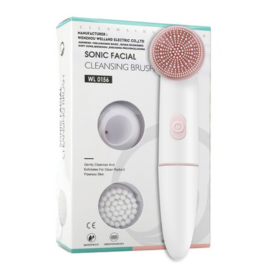 Elektromos arctisztító kefe szilikon arctisztító Sonic Vibration Face Clean masszázseszköz Mélypórustisztító Bőrápoló