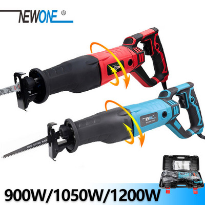 NEWONE 1200W električna pila Klipna pila s oštricama za obradu drveta, 900W stolarski alati za obradu drveta za rezanje stabla/drva/metala