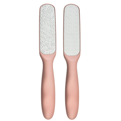 1db Professzionális kétoldali lábreszelő Rasp sarokreszelő Hard Dead Skin bőrkeményedés eltávolító pedikűr reszelő lábreszelő lábfürdő