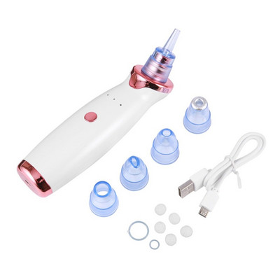 Pore Vacuum Mitesszer eltávolító Szívó Akne Peeling Pórusos Arctisztító Arc Bőrápolás Gyémánt mikrodermabráziós szépséggép