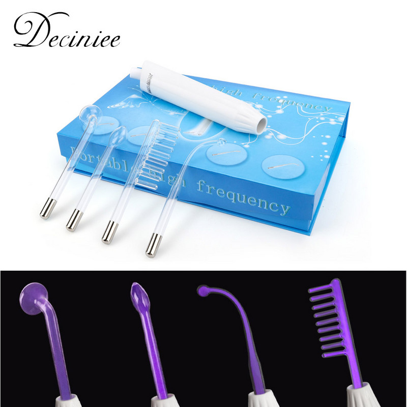 Visokofrekventni uređaj za lice Violet Ručni stroj sa štapićem za lice Violet Ray Argon Akne za ljepotu Akne Spot Bore Njega kose