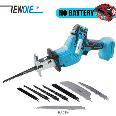Compatibil cu 18V Makita B-series ferăstrău alternativ Ferăstrău cu lanț Lemn, metal, PVC, tăiere țevi, ferăstrău alternativ fără fir, unealtă electrică