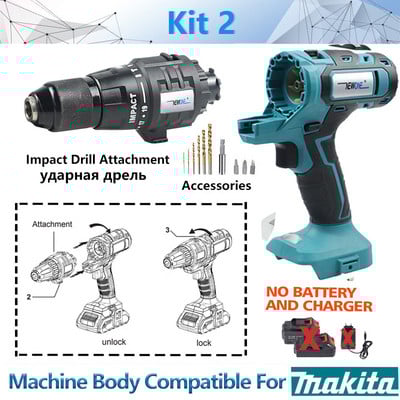 Kit combinat 10-în-1 20V sculă electrică potrivită unealtă oscilantă Makita 18V ferăstrău alternativ Ferăstrău alternativ Ferăstrău cu lanț Burghiu ferăstrău circular NEWONE