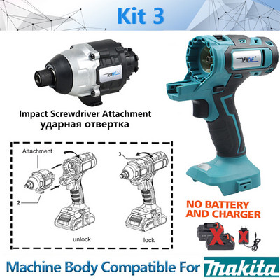 Kit combinat 10-în-1 20V sculă electrică potrivită unealtă oscilantă Makita 18V ferăstrău alternativ Ferăstrău alternativ Ferăstrău cu lanț Burghiu ferăstrău circular NEWONE