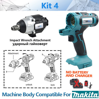 Kit combinat 10-în-1 20V sculă electrică potrivită unealtă oscilantă Makita 18V ferăstrău alternativ Ferăstrău alternativ Ferăstrău cu lanț Burghiu ferăstrău circular NEWONE