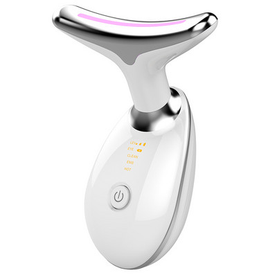 Anti Aging Neck Lifting Beauty Device Bőrápoló Arc Nyak Bőrfeszesítő Ránctalanító EMS Thermal Vibrációs Arcmasszírozó
