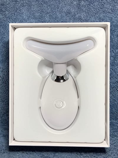 Anti Aging Neck Lifting Beauty Device Bőrápoló Arc Nyak Bőrfeszesítő Ránctalanító EMS Thermal Vibrációs Arcmasszírozó
