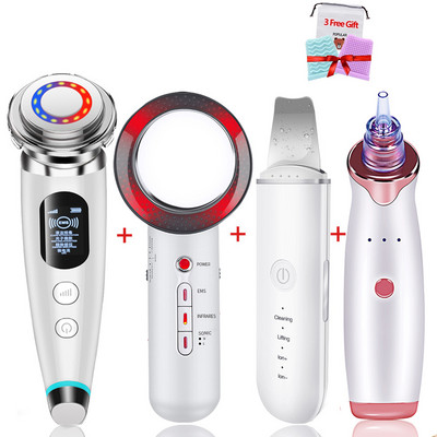 EMS Mezoterapie facială Masaj facial Slăbire corporală Scrubber cu ultrasunete pentru piele Dispozitiv de îndepărtare a punctelor negre Dispozitiv de curățare a porilor Curățare profundă a feței