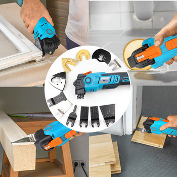 Newone Cordless 20V Quickrelease Oscillating Tool Εργαλείο πολλαπλών λειτουργιών Αντικραδασμικό Συμβατό για MAKITA 18V Renovator Trimmer