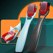 1db láb bőrkeményedés borotva kaparó sarok kemény bőr eltávolító borotva korpás tárolóval 10db cserélhető pengékkel pedikűr ápoló eszközök