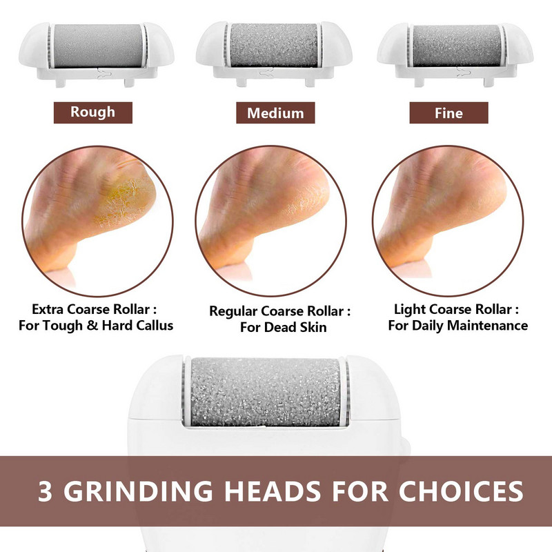 Capete de role de schimb pentru Pro Pedichiură Instrument de îngrijire a picioarelor Picioare Picioare electronice Role pentru îndepărtarea pielii Îngrijirea picioarelor