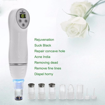 Καθαρισμός προσώπου Home Portable Skin Microdermabrasion Peeling Θεραπεία ακμής Remover Blackhead Remover Vacuum Massage Skin