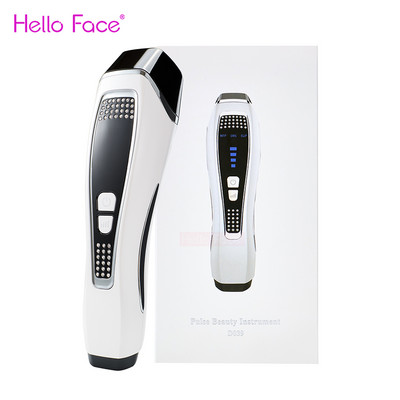 Hello Face Pulse EMS LED HIFU Beauty Machine hordozható második generációs Hifu otthoni arc ráncos állkapocs eltávolító kezelés
