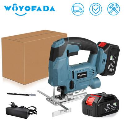20V 65mm 2800RPM bezvadu finierzāģis elektriskais finierzāģis pārnēsājams daudzfunkcionāls kokapstrādes elektroinstruments Makita 18V akumulatoram