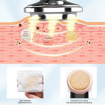 Μασάζ προσώπου LED Photon Αναζωογόνηση δέρματος Συσκευές ομορφιάς βαθύς καθαρισμός προσώπου Lift Eyes Care Remove Remove Cosmetic Apparatus