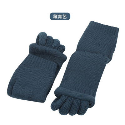 1Pár Öt lábujj elválasztó Lábzokni Hallux Valgus Corrector Bunion Adjuster Lábápoló Alignment Hajegyenesítő Zokni Lábápolás