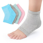 1 par hidratantnih čarapa s petom za plantarni fasciitis Foot Spur Socks Silikonske gel čarape s rukavima za suha ispucala stopala, olakšanje stopala