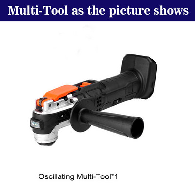 Безжичен 18V осцилиращ многофункционален инструмент Реноватор с променлива скорост Електрически тример за декорация на дома за Makita 18V батериен електроинструмент