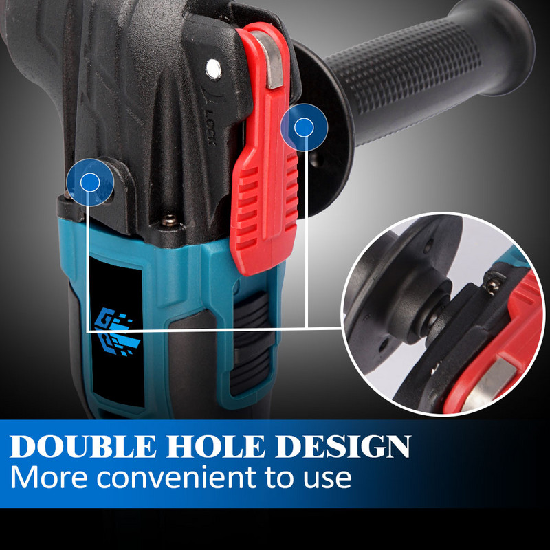 Безжичен 18V осцилиращ многофункционален инструмент Реноватор с променлива скорост Електрически тример за декорация на дома за Makita 18V батериен електроинструмент