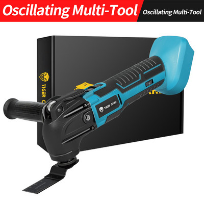Електрически осцилиращ многофункционален инструмент 6 променлива скорост Акумулаторен тример Реноватор Електрически инструменти за Makita 18V батерия