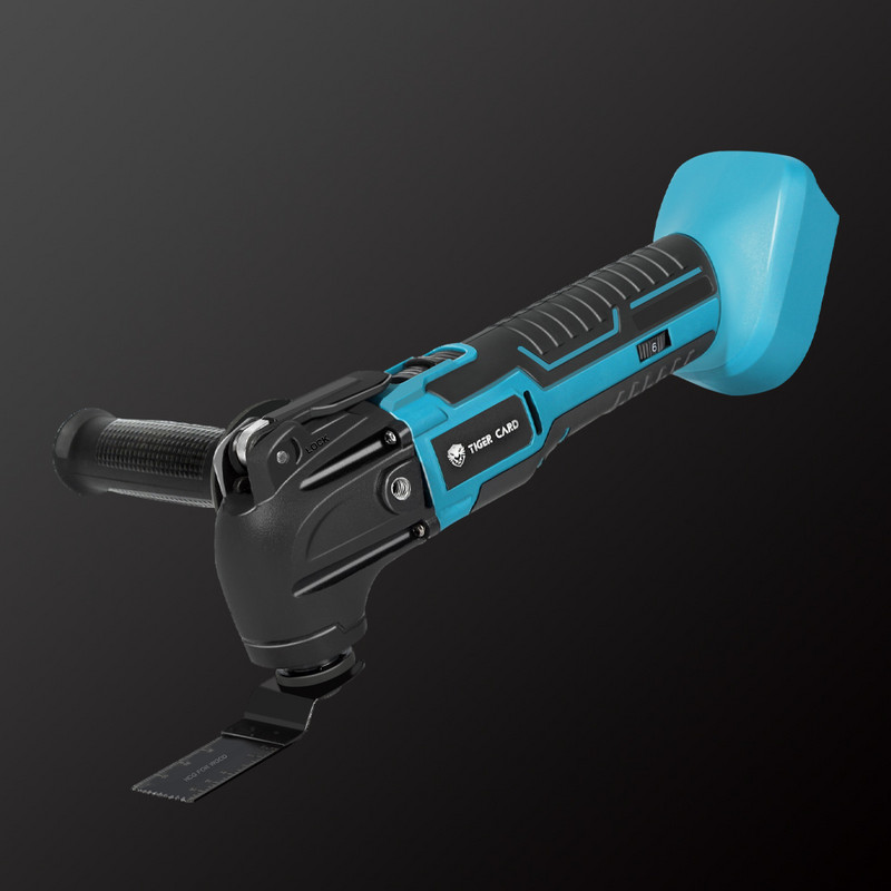 Електрически осцилиращ многофункционален инструмент 6 променлива скорост Акумулаторен тример Реноватор Електрически инструменти за Makita 18V батерия