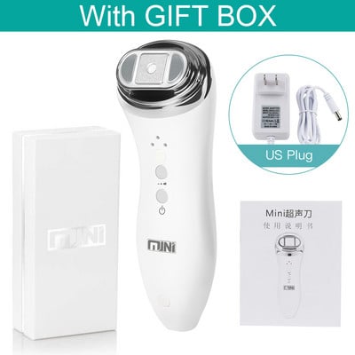 Ultrahangos Mini HiFu RF Facial Lifting Öregedésgátló Ránctalanító Bőrápoló SPA Beauty Device