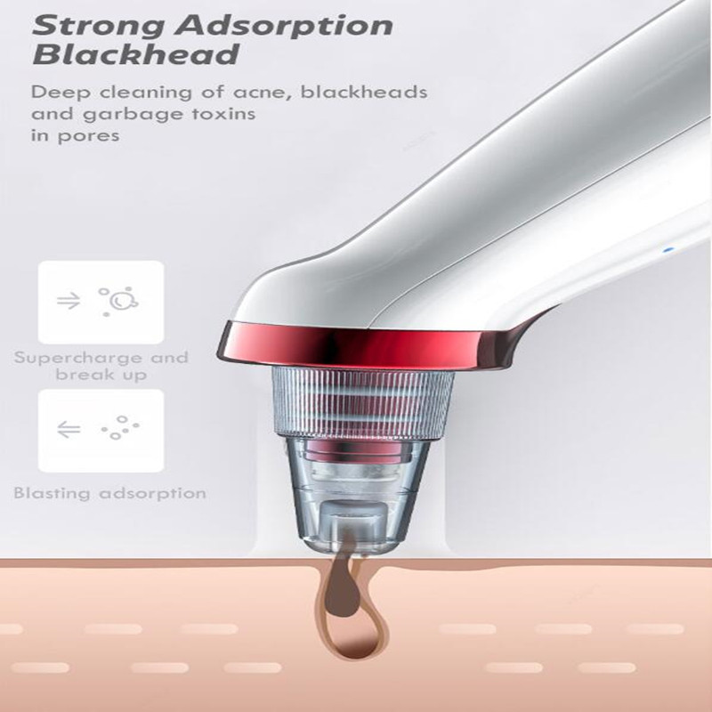 Odstranjivač mitesera Profesionalni vakuumski električni masažer za lice Sredstva za uklanjanje mrlja Alati za čišćenje lica masažer za lice