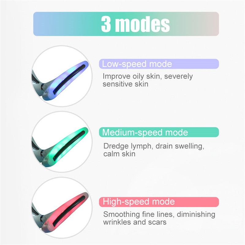 Uređaj za uljepšavanje vrata, lica, LED fotonska terapija, EMS, mikrostruja protiv starenja, uklanja bore, njega kože, lifting, masažer za lice