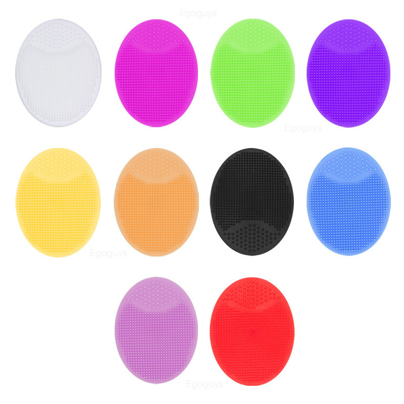 1PC Silikonska četka za čišćenje Četke za lice Jastučić za masažu za kupku za bebe Čistač kože lica Četke za dubinsko čišćenje pora Alat za piling za tuširanje