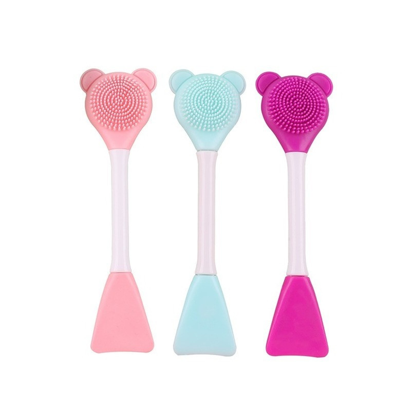 1tk Näomaskipintsel Silikoongeel-näomask DIY Pintslid Originaalsed pehmed moekaunitarid Naiste naha näohooldus Kodused meigivahendid