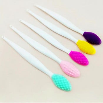 Beauty Skin Care Wash Face Silicone Brush Exfoliating Nose Clean Brush Removal Blackhead with Replacement Head