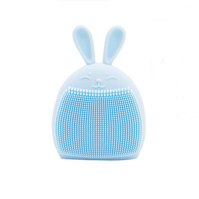 1 tk Küülikukujuline Silikoon näopuhastushari Näopesutoode Poor Cleaner Koorija Näokoorimishari Nahahooldus