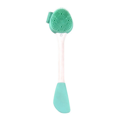 Kétfejű szilikon arctisztító pórustisztító mosókefe Sminklemosó maszk Smudge Stick Mask SPA Applikátor Stick