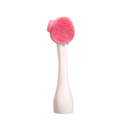 Kétfejű szilikon arctisztító pórustisztító mosókefe Sminklemosó maszk Smudge Stick Mask SPA Applikátor Stick