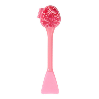 Kétfejű szilikon arctisztító pórustisztító mosókefe Sminklemosó maszk Smudge Stick Mask SPA Applikátor Stick