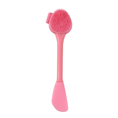 Kétfejű szilikon arctisztító pórustisztító mosókefe Sminklemosó maszk Smudge Stick Mask SPA Applikátor Stick
