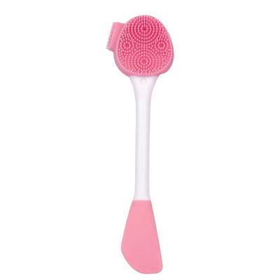 Kétfejű szilikon arctisztító pórustisztító mosókefe Sminklemosó maszk Smudge Stick Mask SPA Applikátor Stick