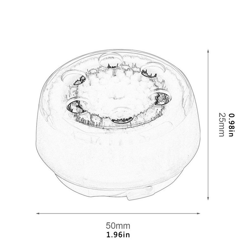 Keičiamos šepetėlio galvutės, skirtos Clarisonic MIA ir MIA 2 PRO PLUS veido masažuoklio valikliui veido giliai praplovimui, porų šepetėlio galvutės odos priežiūrai