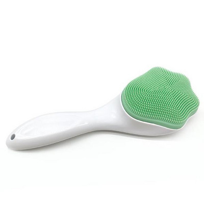 Aranyos macskamancs szilikon arcradír kézi arctisztító mélytisztító kefe sminkeltávolító mitesszer pórusradírozó eszköz