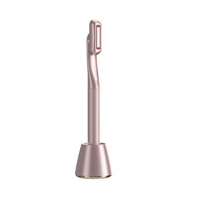 Továbbfejlesztett Red Light Warmth Therapeutic 4 az 1-ben szemmasszírozó Vibráló EMS mikroáram terápiás bőrápoló pálca 360°-ban forgass be Beauty